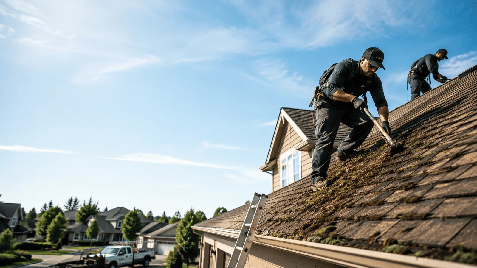 Roof Moss Removal in Marceline, MO near me